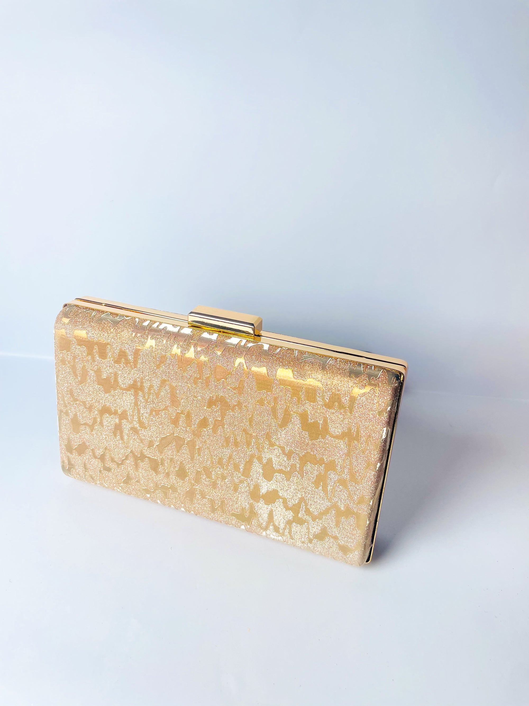 Shimmer Gold Clutch